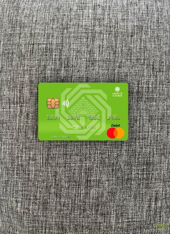 Photolook mastercard de la Banque palestinienne Al Quds